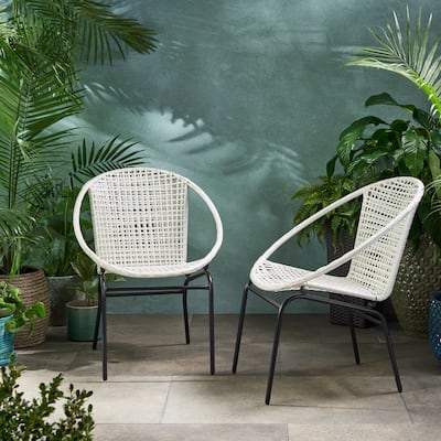 OUTDOOR WICKER CHAIR (Set of 2)