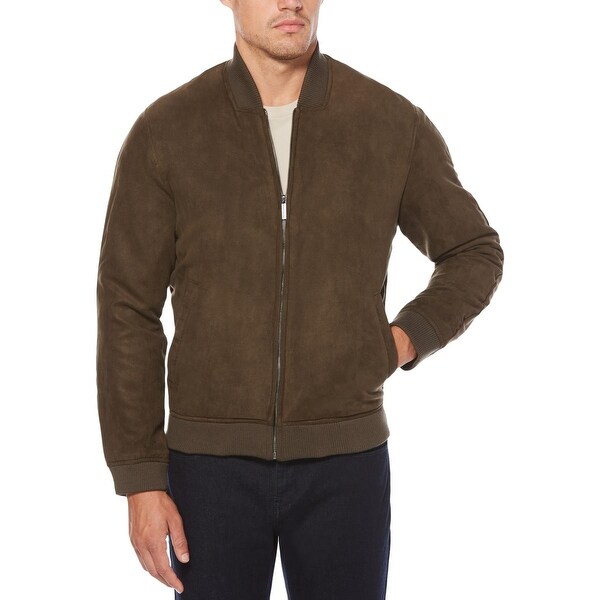 perry ellis suede jacket