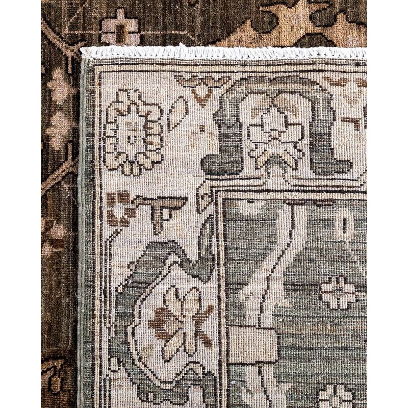 Serapi One-of-a-Kind Hand-Knotted Area Rug - Brown, 8' 2" x 9' 8" - 8' 2" x 9' 8"