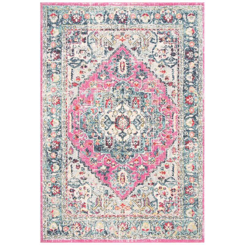 SAFAVIEH Madison Marlene Vintage Boho Oriental Medallion Rug