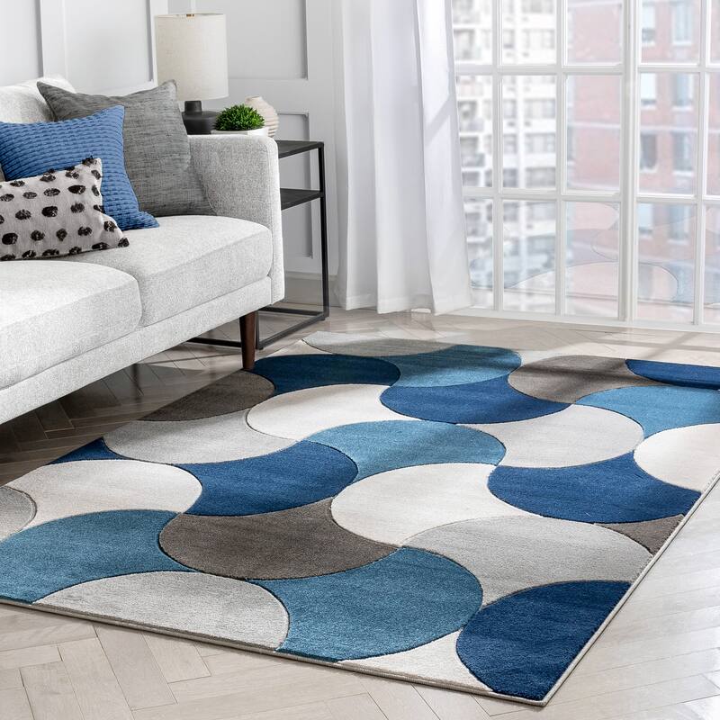 Well Woven Good Vibes Helena Modern Geometric Area Rug
