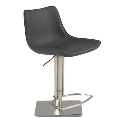 Modrest Manning Modern Grey Bar Stool