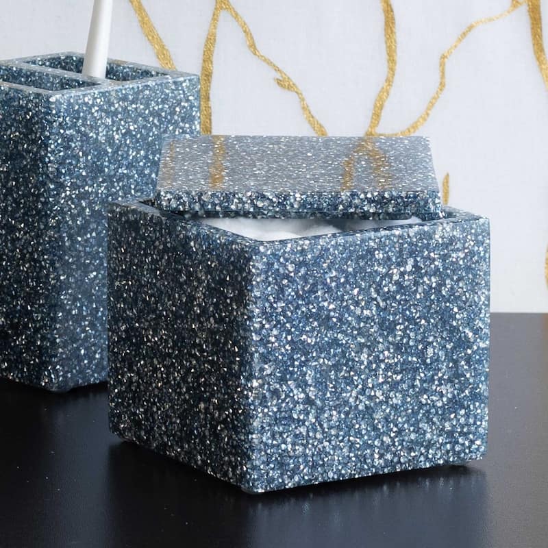 Sparkles Home Luminous Rhinestone Cotton Ball Holder