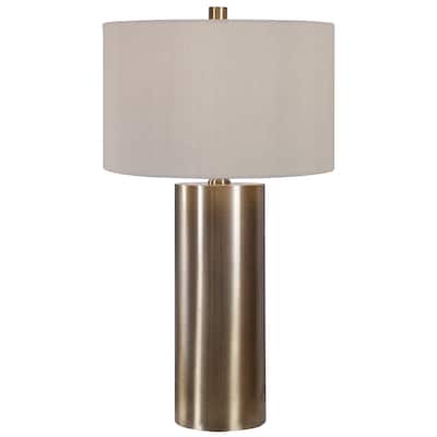 Uttermost Taria Brushed Brass Table Lamp