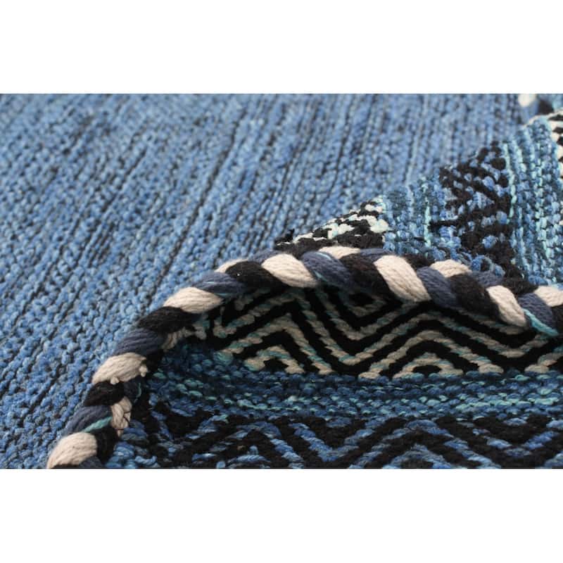 ECARPETGALLERY Arizona Flat-weave Wool Kilim Area Rug
