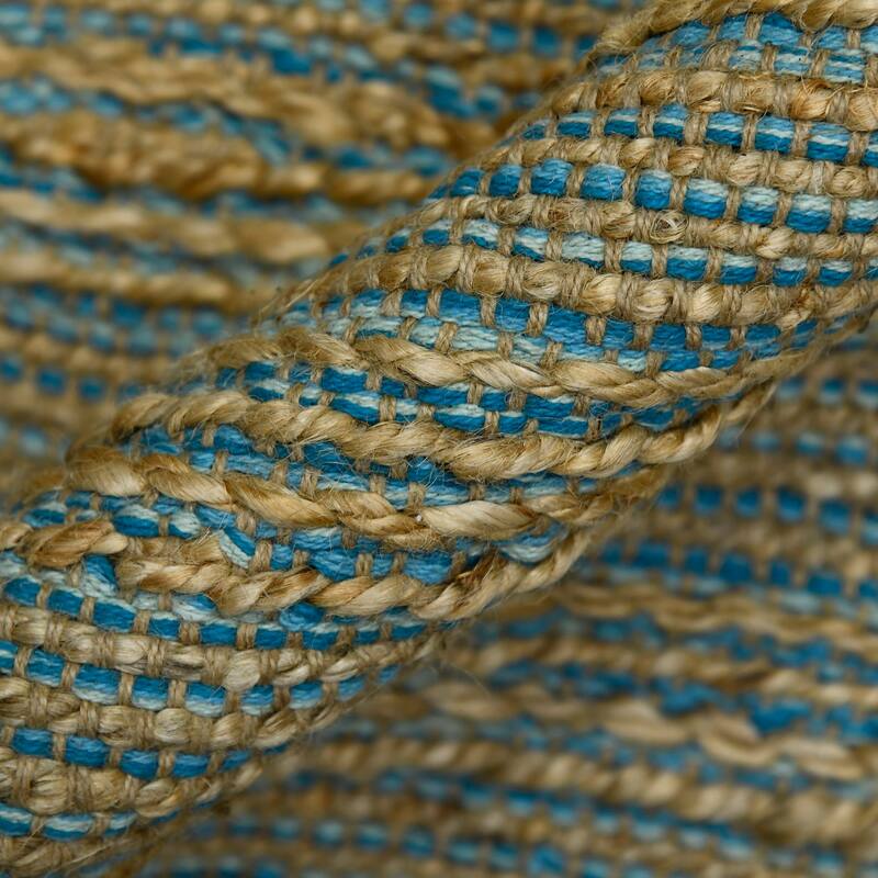 Saratoga All-natural Jute/Cotton Flatweave Area Rug