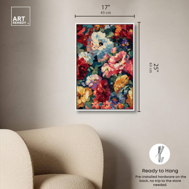 Garden Tapestries I Canvas by Art Remedy