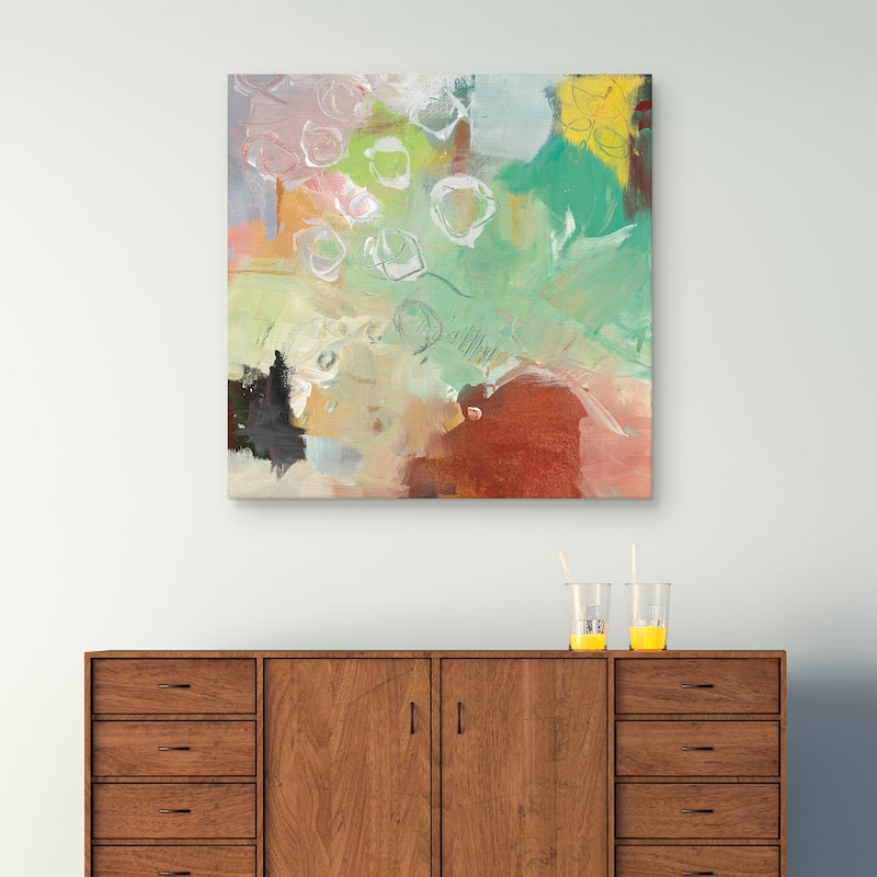 Summer Rising III Crop by Mary Urban Canvas Art Print