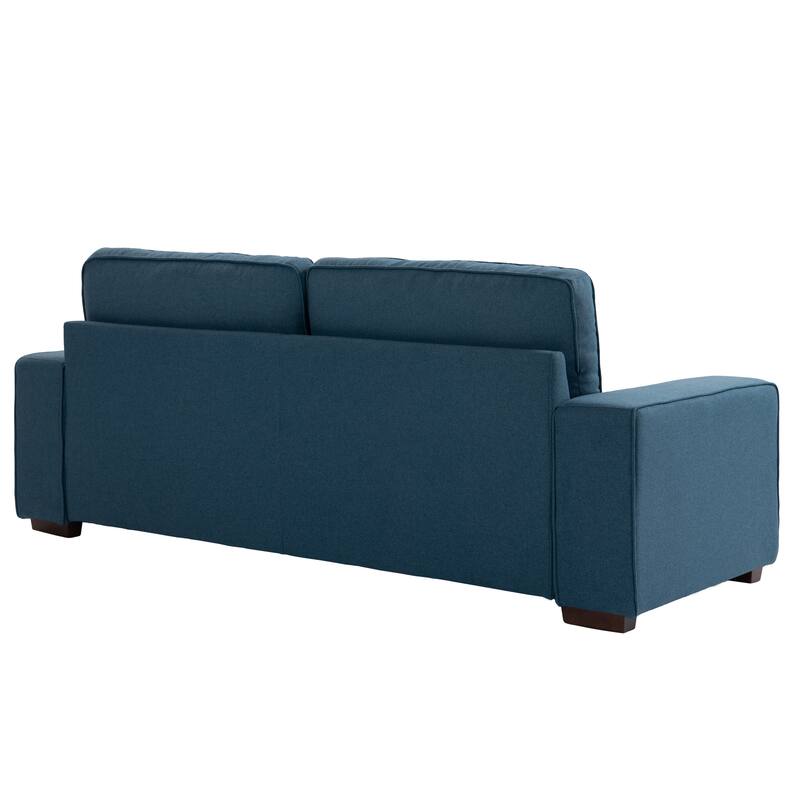 80" Linen 3-Seat Sofa Living Room Loveseat