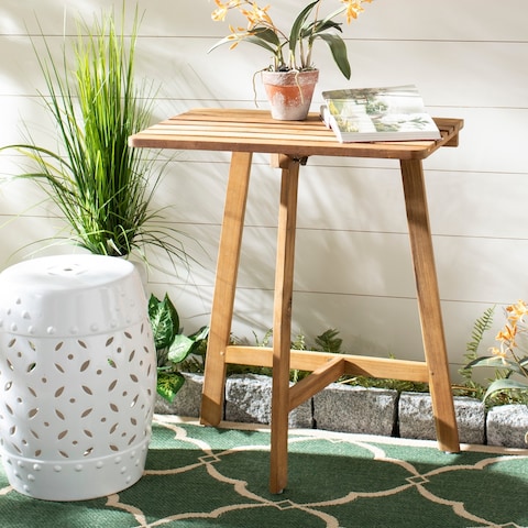 SAFAVIEH Outdoor Living Benton Balcony Table. - 24 " W x 15 "D x 28" H