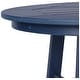 preview thumbnail 104 of 111, Polytrends Laguna Hdpe All Weather Outdoor Patio 35" Round Counter Table