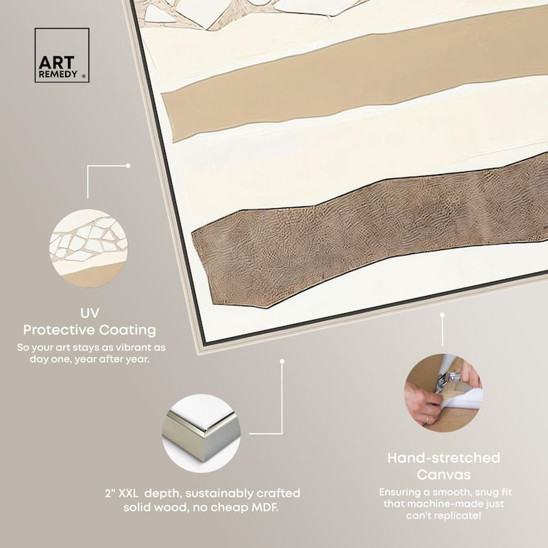 Relief Rifts I Canvas by Art Remedy