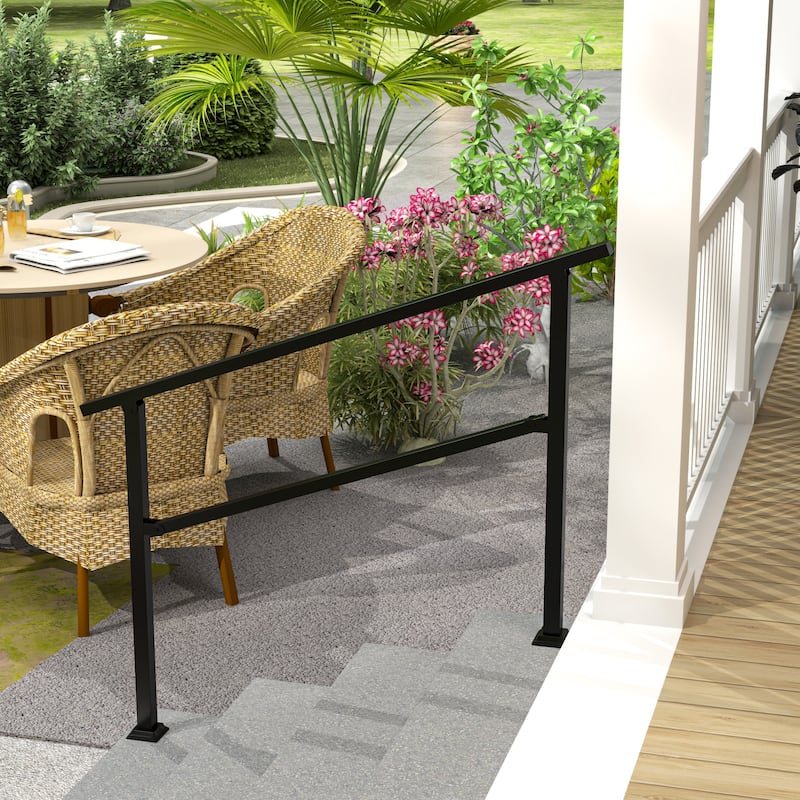 Flexible Outdoor Handrail Kit for Stairs (2-5 Steps)