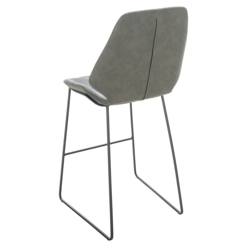 SAFAVIEH Kristlaug Modern 26-inch Counter Stool - 19.8" W x 22" L x 40" H - 20Wx22Dx40H