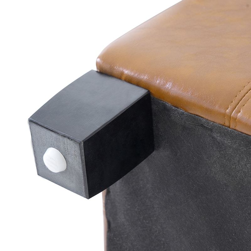 Ottilie Contemporary Button-Tufted Storage Ottoman Bench by Christopher Knight Home