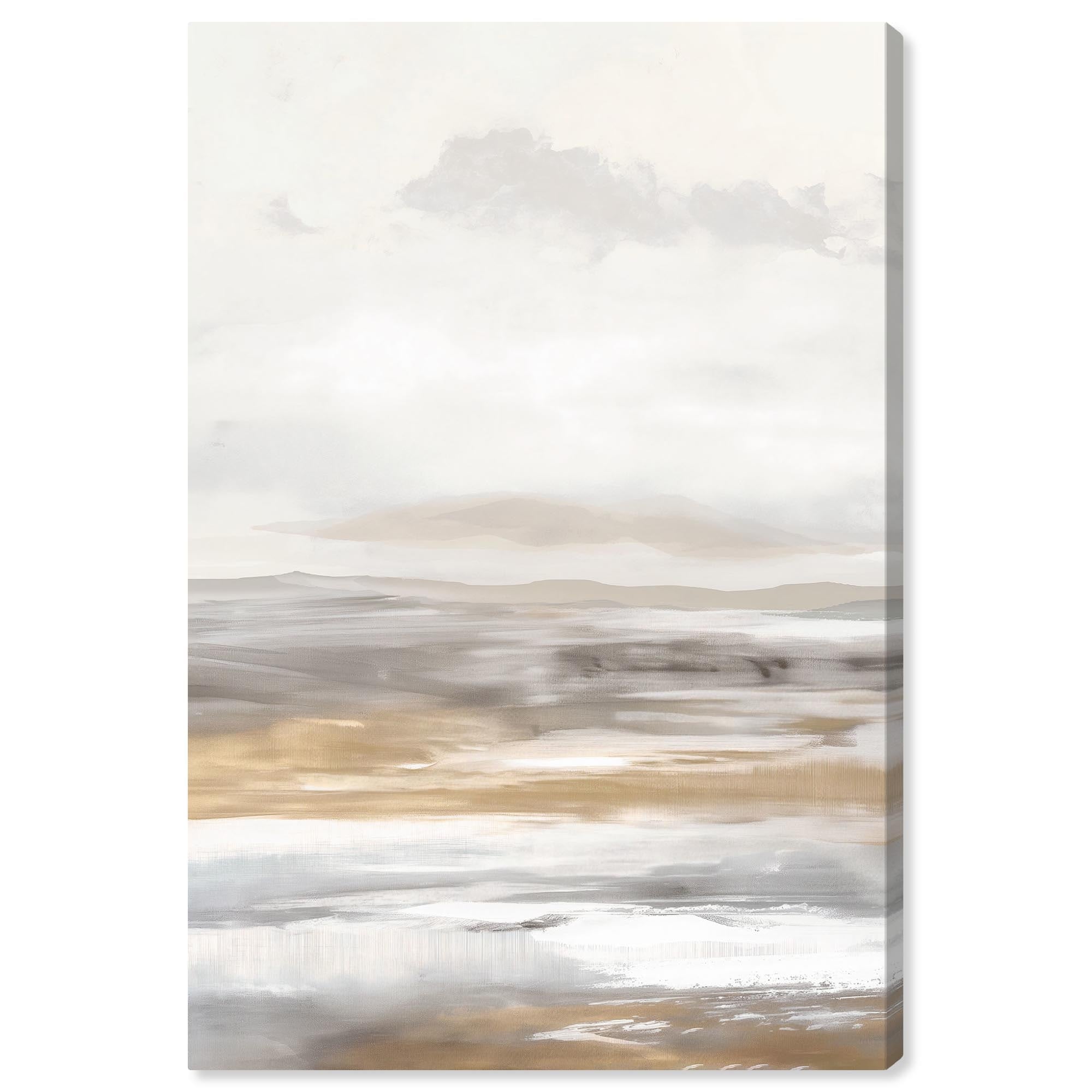 Desert Dunes I Canvas Boho Abstract Art by Art Remedy