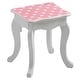 preview thumbnail 7 of 8, Fantasy Fields Gisele Polka Dot Kids Vanity Table & Stool