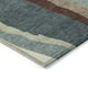 Machine Washable Indoor/ Outdoor Abstract Contemporary Chantille Rug