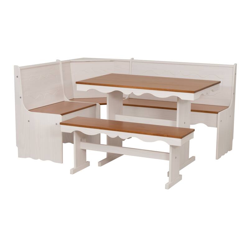 Clara Cottage White and Carmel Nook