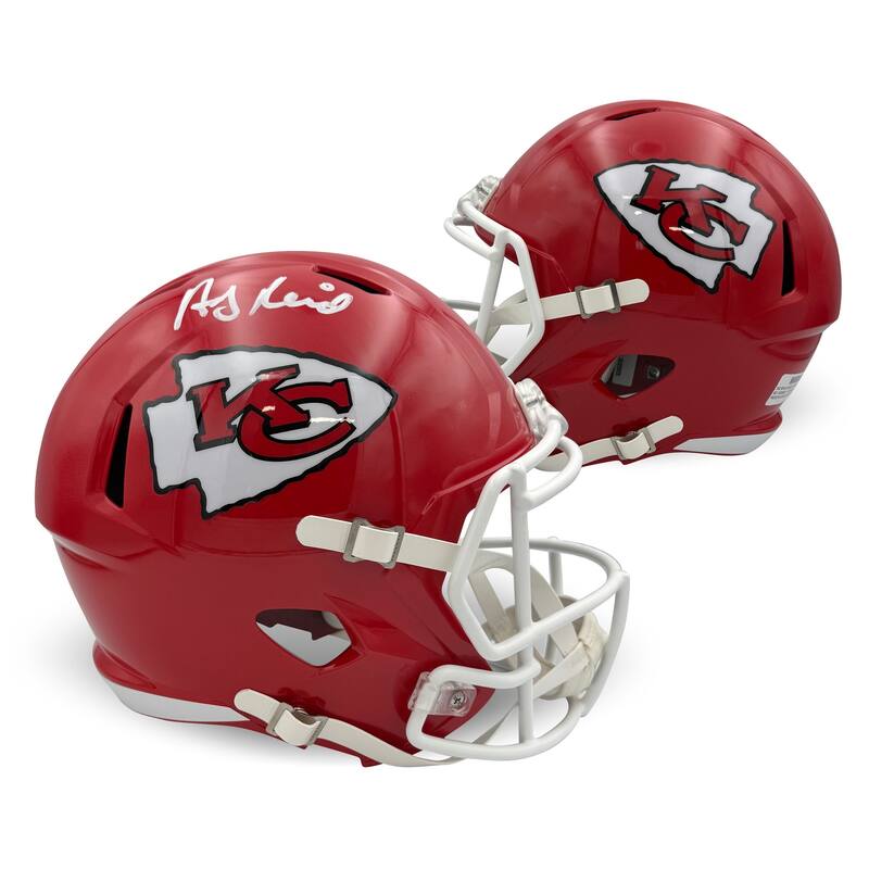 Andy Reid Autographed Kansas City Chiefs Signed Football Full Size Replica Helmet Beckett COA - 5x6