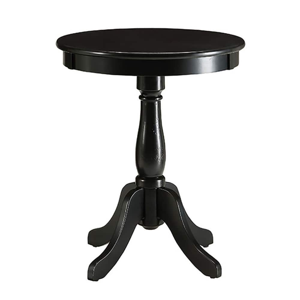 Ophelia Side Table with Turned Pedestal