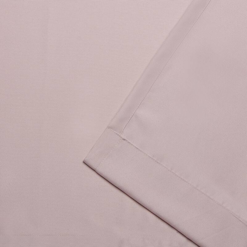 Nicole Miller Canvas Outdoor Curtain Panel Pair