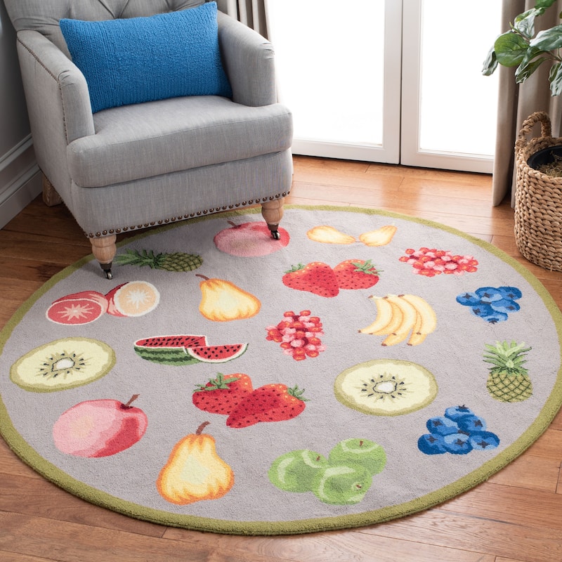 SAFAVIEH Handmade Chelsea Sefkije French Country Fruit Wool Rug