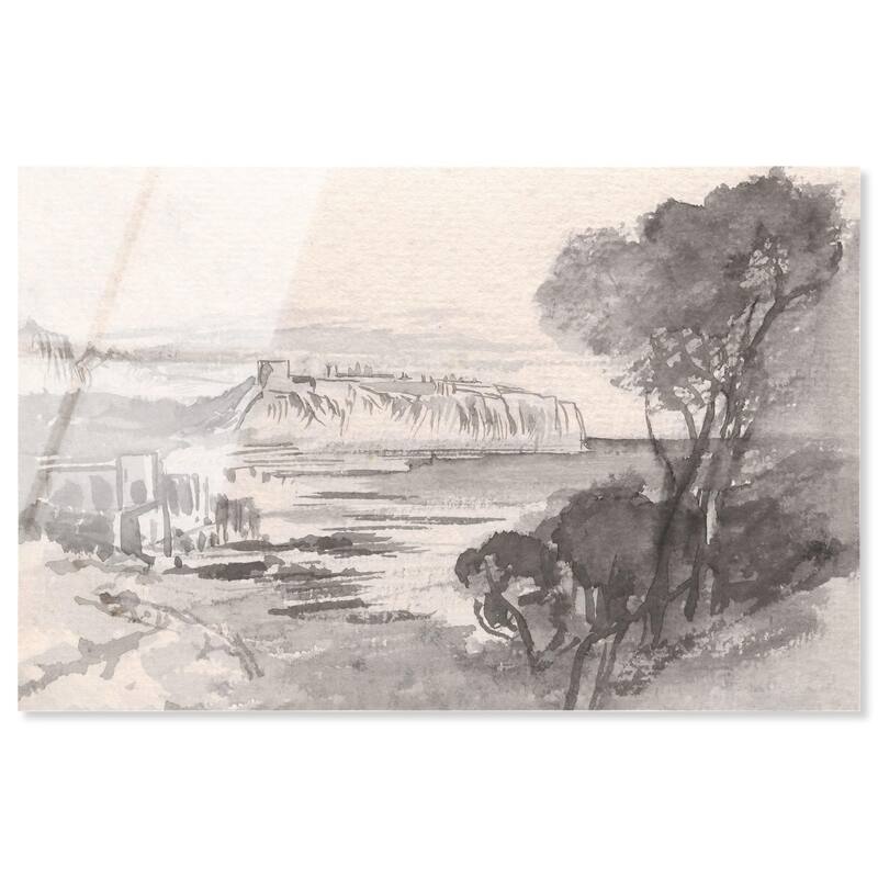 View across a Monaco Acrylic by Art Remedy, Ready to Hang - 54" x 36"