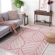 preview thumbnail 59 of 137, SAFAVIEH Handmade Capri Ilianka Wool Rug 3' x 5' - Pink/Ivory - Rectangle
