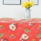 preview thumbnail 56 of 54, Ray Star Christmas tablecloth 52×70in Waterproof Festival - 52"×70"