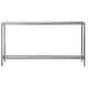 preview thumbnail 2 of 4, Uttermost Hayley Silver Console Table