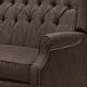 preview thumbnail 3 of 16, Apaloosa Oversized Tufted Wingback Fabric Push Back Recliner by Christopher Knight Home