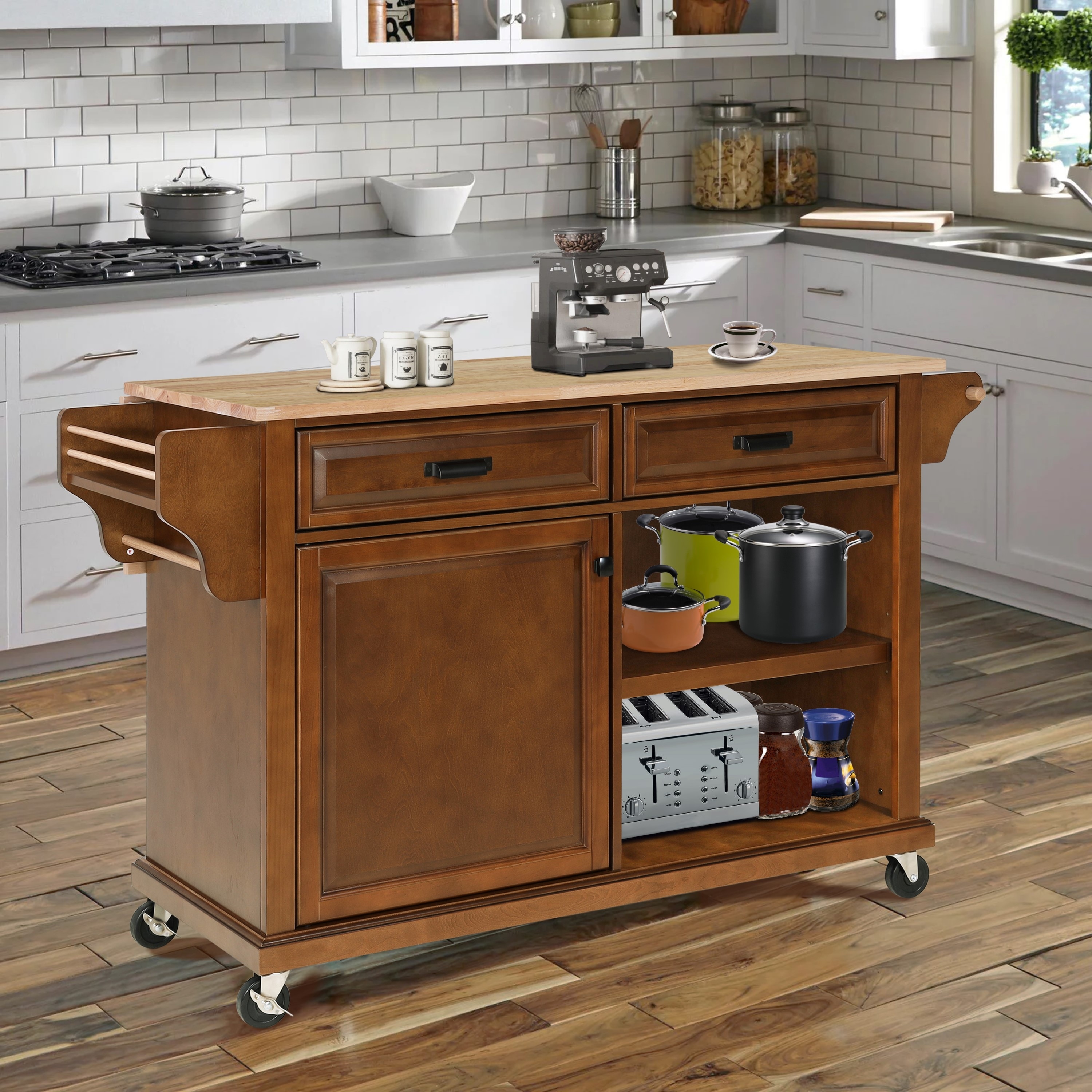 Brown Kitchen Islands and Carts Bed Bath Beyond