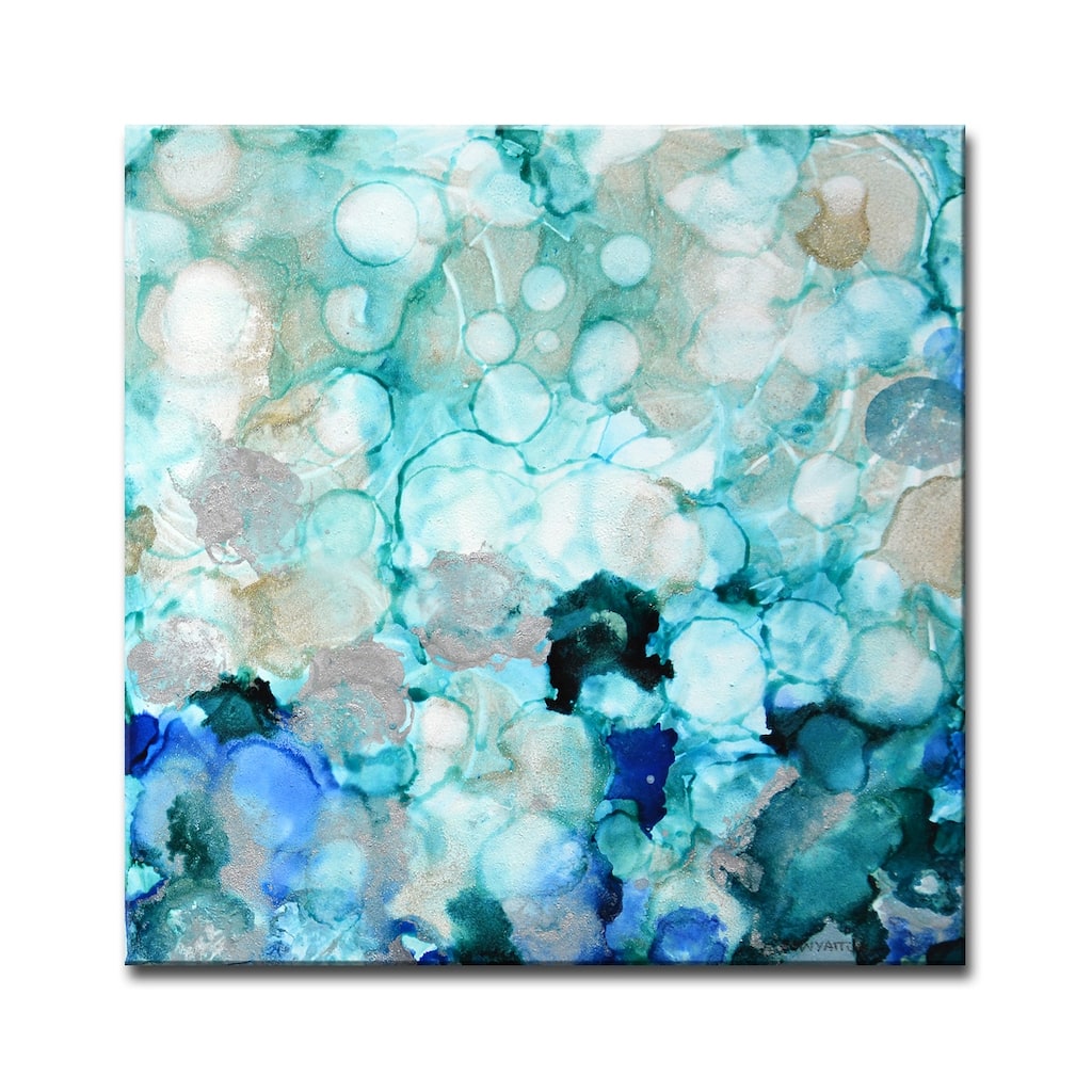 'Mermaid Pearls II' Wrapped Canvas Wall Art by Norman Wyatt Jr.