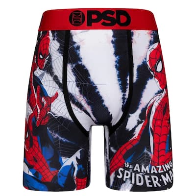 SpiderMan Radial TieDye Psd Boxer Briefs