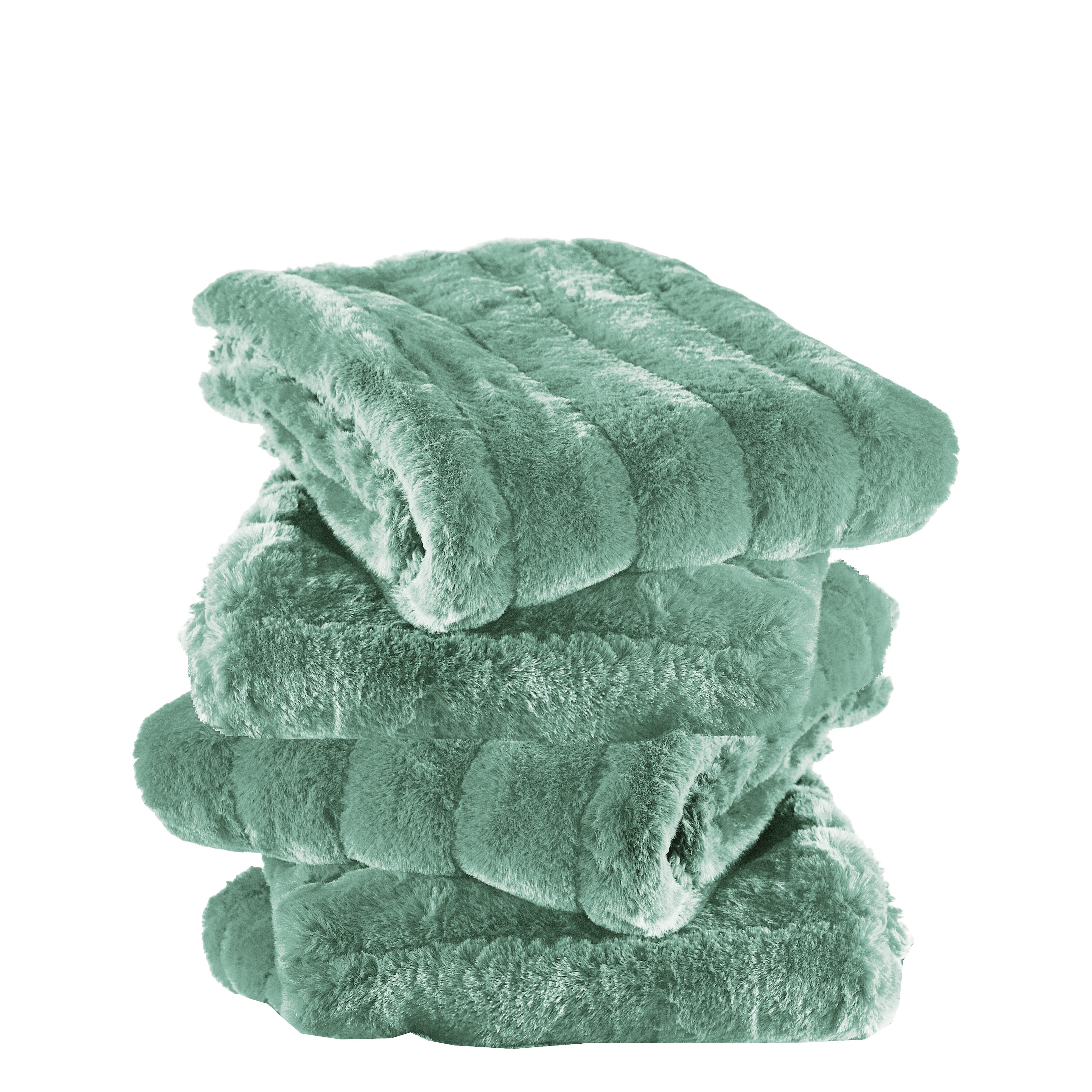 Supermink Soft Solid Throw Pillow Covers Set of 4, NO INSERT-image