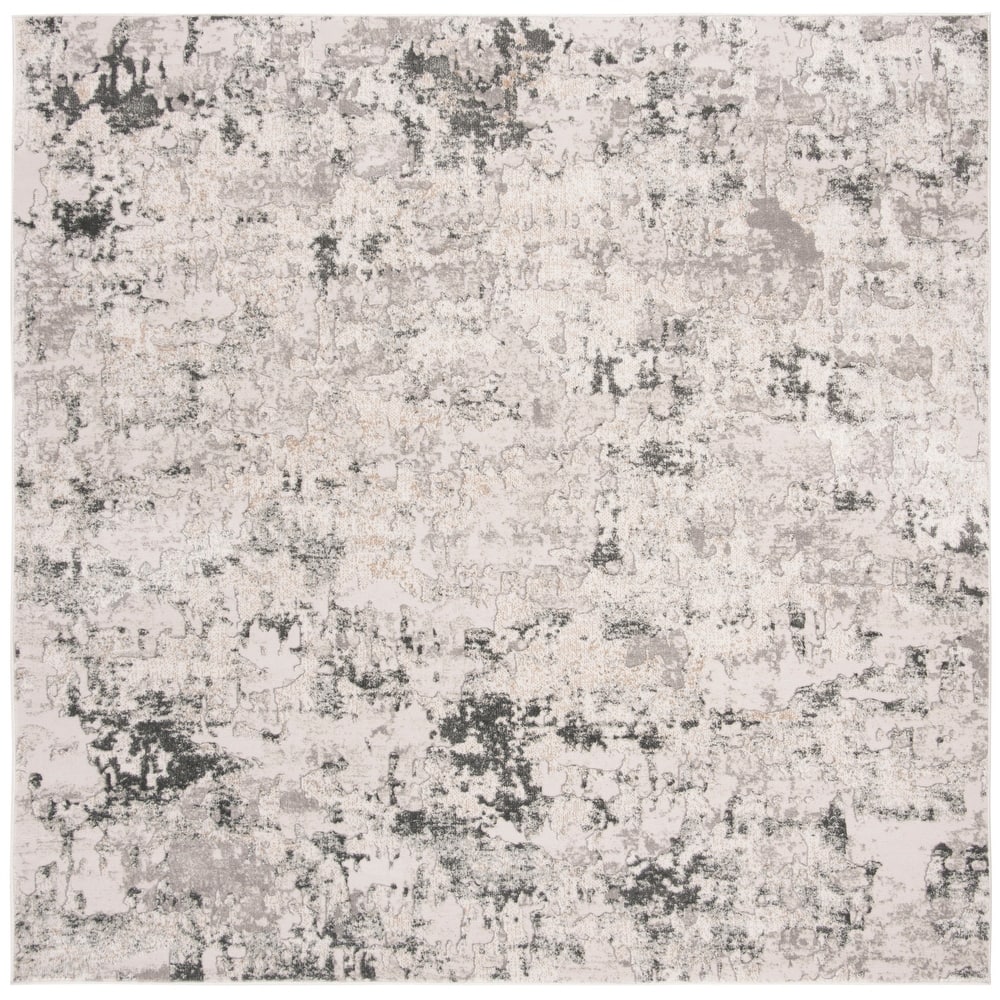 SAFAVIEH Vogue Teresa Modern & Contemporary Abstract Beige/Charcoal Rug