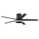 preview thumbnail 31 of 41, 52" Honeywell Graceshire Contemporary Ceiling Fan with Color Changing LED Light, Remote Control, Flush Mount, Dual Finish Blades