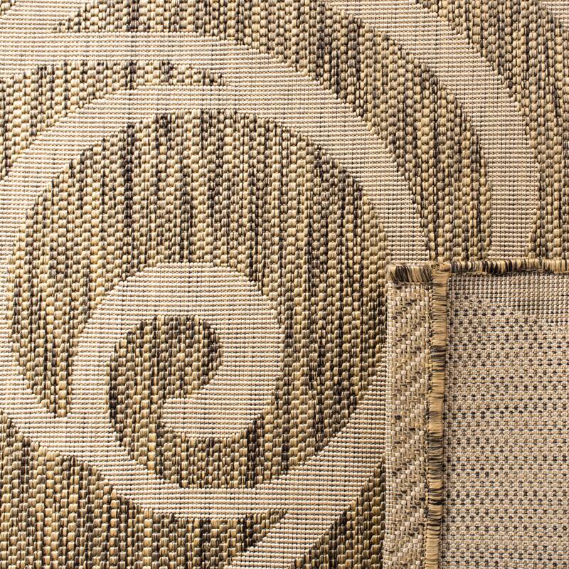 SAFAVIEH Courtyard Lorrayne Floral Geo Indoor/ Outdoor Area Rug