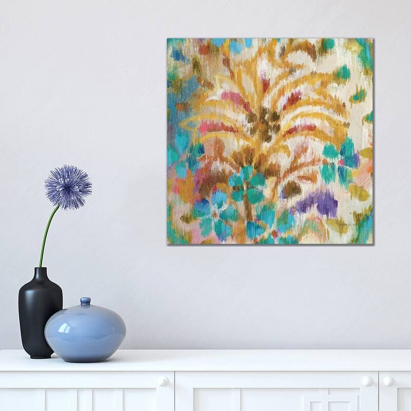 iCanvas "Boho Paisley VI" by Danhui Nai Canvas Print - 18x18x1.5