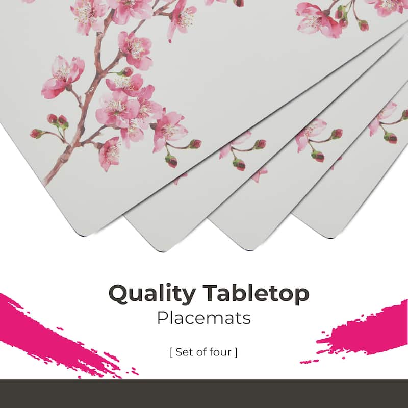 Portmeirion Pink Blossom Placemats, Set of 4