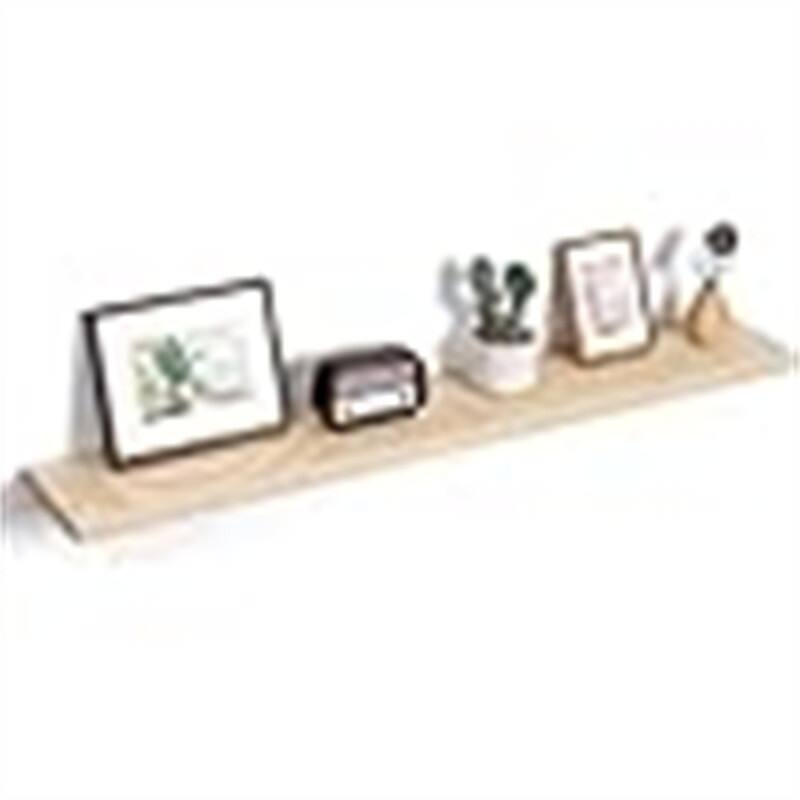 Floating Shelves - 8"D x 48"W x 1.2"H - Natural