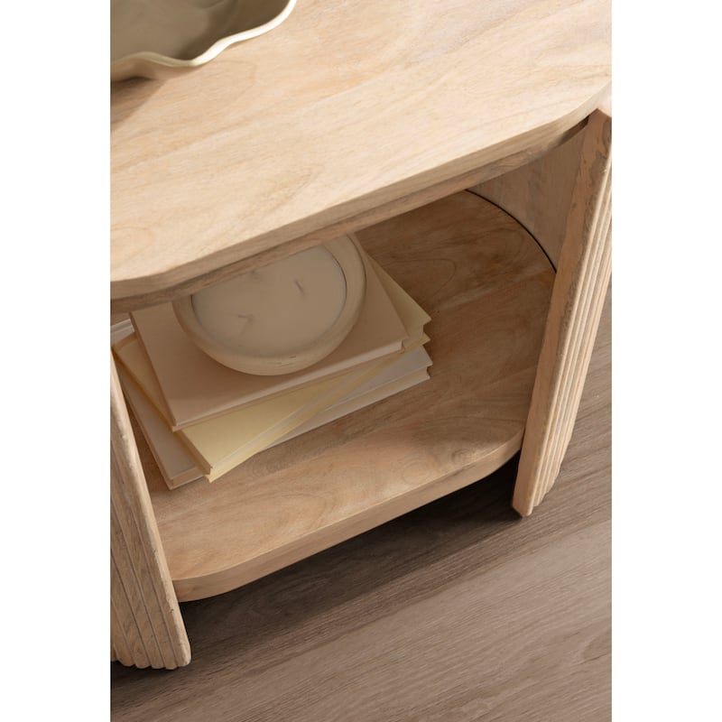 Kate and Laurel Cakora Capsule Wood Side Table