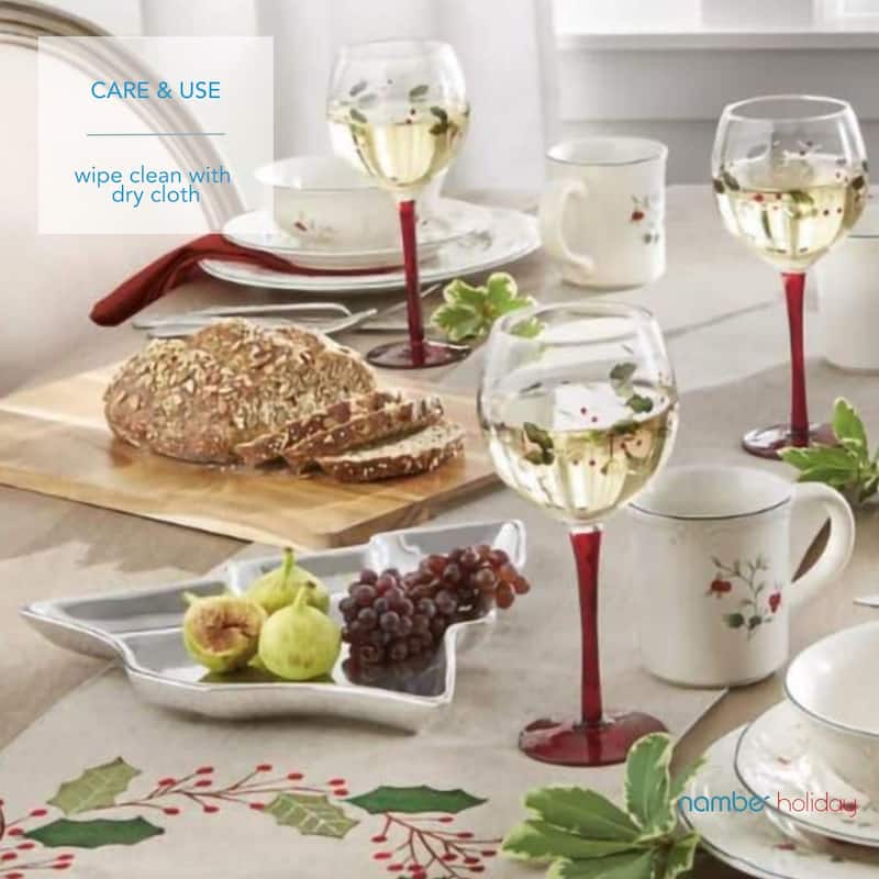 Nambe Christmas Tree Candy Dish - 9 inch