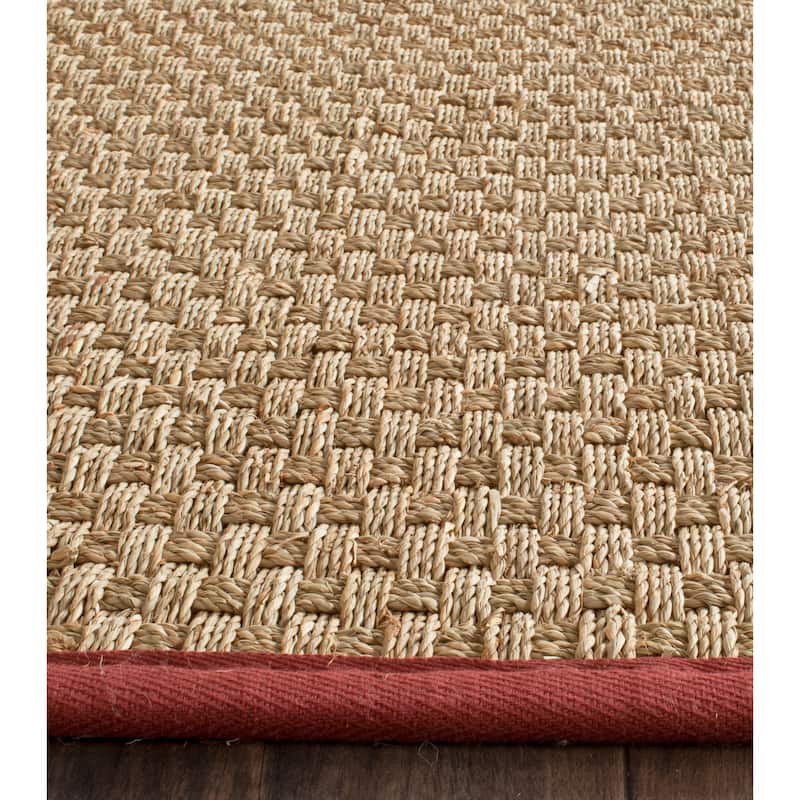 SAFAVIEH Natural Fiber Zymryd Basketweave Seagrass Rug