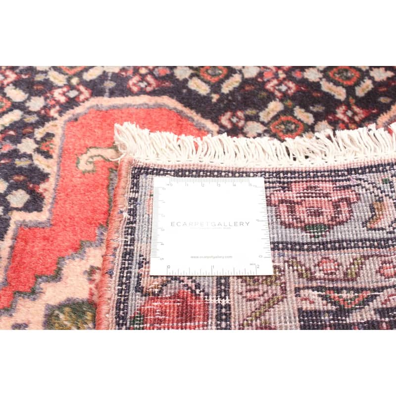 ECARPETGALLERY Hand-knotted Kayseri Red Wool Rug - 2'8 x 10'4