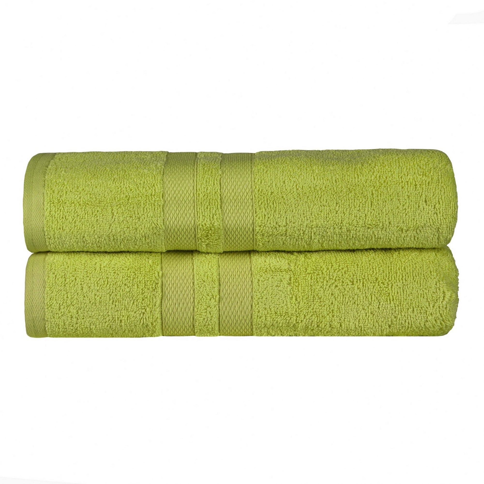 Cotton Quick-Drying 2 Piece Absorbent Solid Bath Sheet Set - Picture 7 of 45