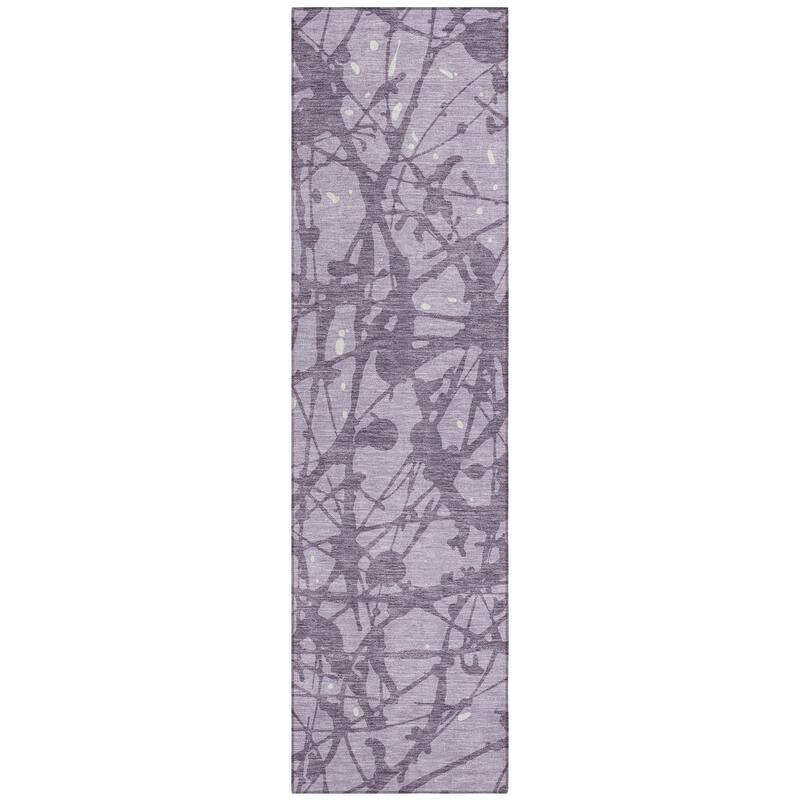 Machine Washable Indoor/ Outdoor Modern Campo Chantille Rug