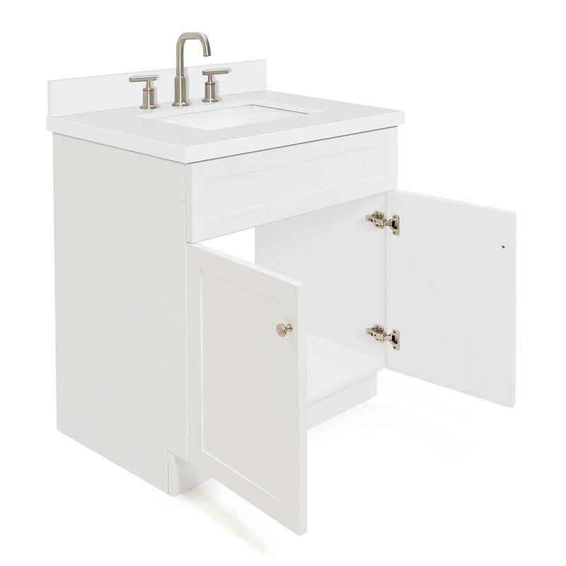 Ariel F031SWQRVO Hamlet 31" Free Standing Single Basin Vanity Set with