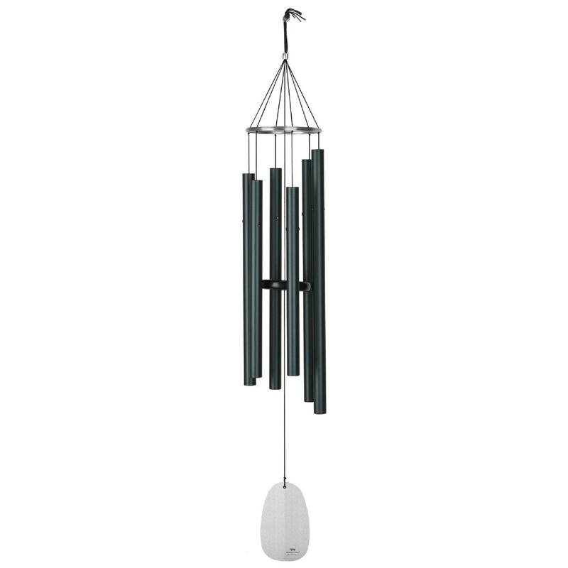 Windchime Bells of Paradise Rainforest Green 44"